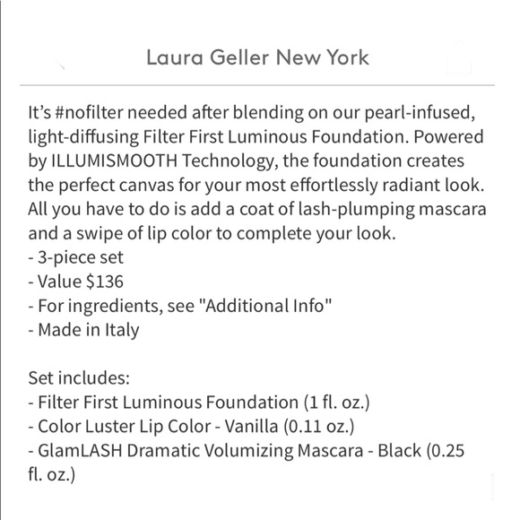 LAURA GELLER Fundamentals 3-Pc Make-up Collection - Picture 3 of 6